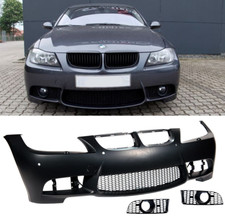 BMW E90 E91 05-08 SALOON TOURING M3 LOOK STYLE FRONT BUMPER PRE LCI PDC WASHERS