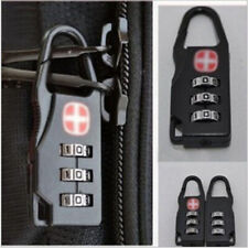 2x Travel Lock combination padlock luggage suitcase holiday handbag cabbin bag 