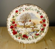Royal Albert "Four Seasons - Winter"  by F.F. Errill Pottery Plate