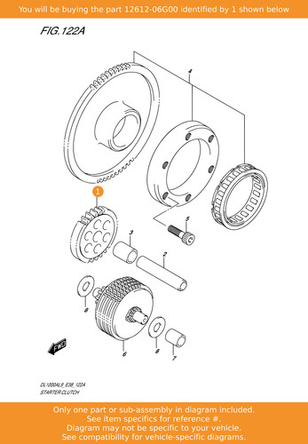 Suzuki gear starter - starter, idle