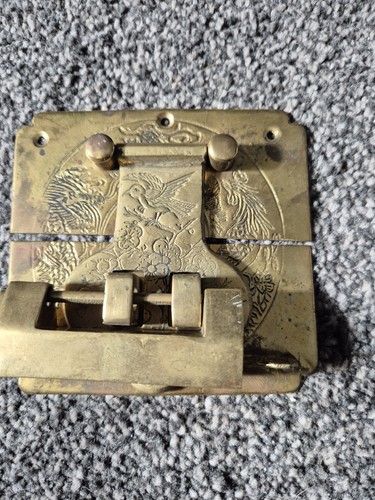 Vintage door lock set - door,