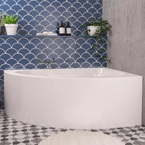 Lundy offset corner bath panel - lundy,