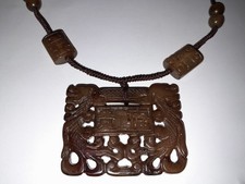 Carved Jade Brown Hardstone