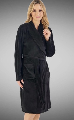 Slenderella black velvet - velvet, feel