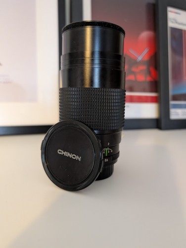 Chinon 200mm lens - chinon,
