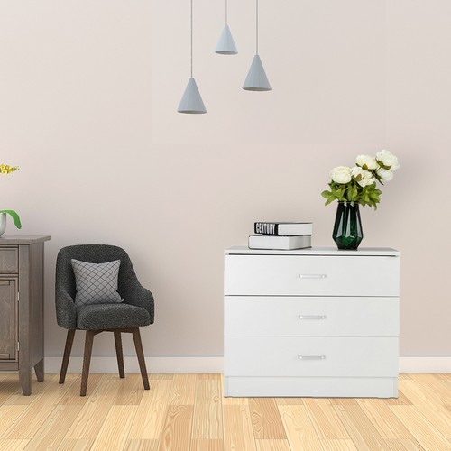 Fch chest drawers - chest, white