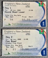 USED CRICKET TICKETS **