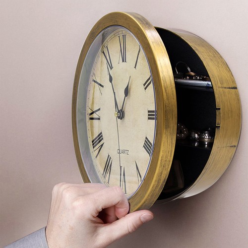 Secret wall clock home - secret,
