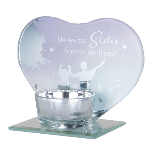Glass tea light - candle, holder