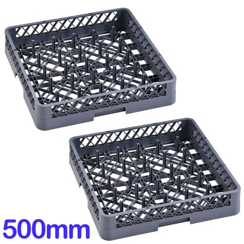 Square pegged plate racks - pegged,