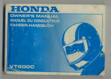Honda Manual VT600C Shadow (1997) Owners Riders Hand-Book PC21 VLX VT 600 EJ45