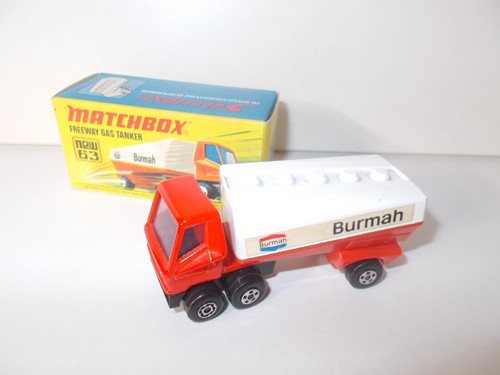 Matchbox freeway gas - matchbox, tanker