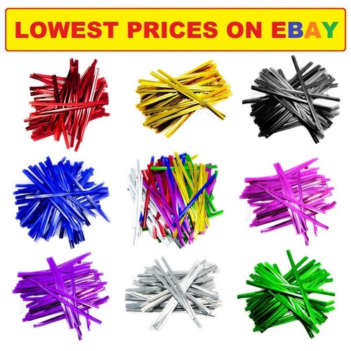 Metallic twist ties for - metallic,