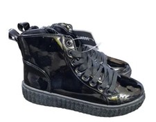Bluezoo Black Patent Creeper