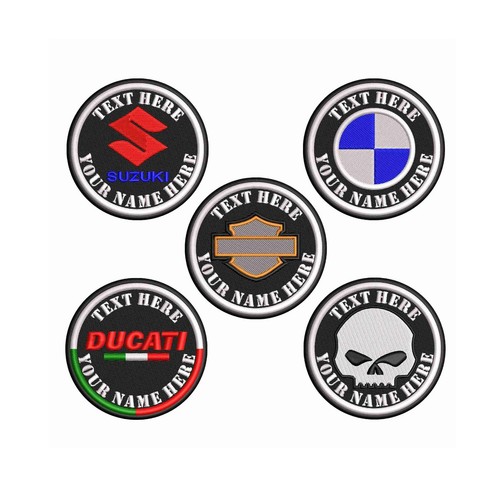 Custom biker patch - biker,