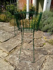 VINTAGE TENNIS BALL CARRY BASKET/STAND. PLANT CONTAINER