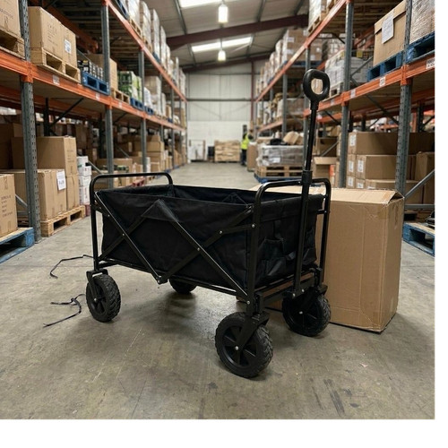 Foldable black garden - foldable, cart