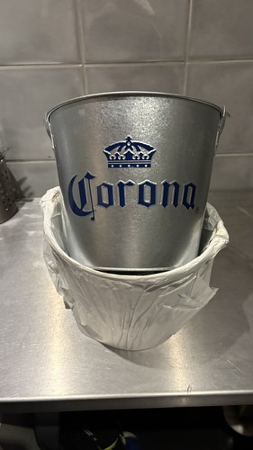 Corona metal ice bucket - corona,