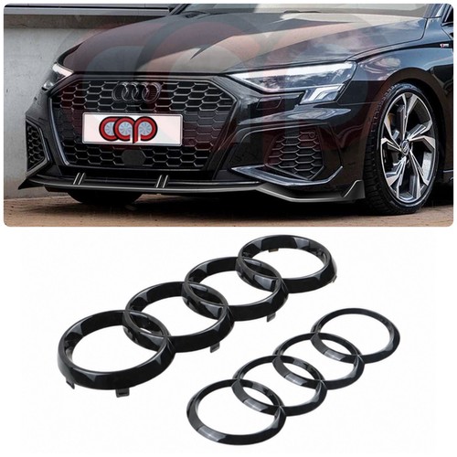 Audi gloss black front - black,