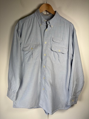 Orvis shirt mens large - shirt, blue