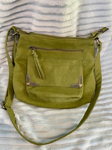Bueno green crossbody handbag - bueno,