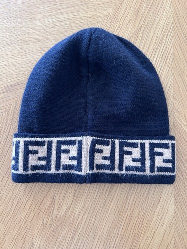 Fendi beanie hat genuine - beanie,