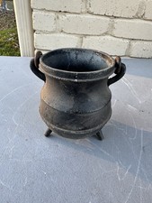 antique Cast Iron Pot Cauldron
