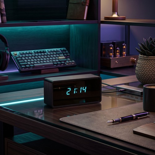 Vfd clock compact design - clock,