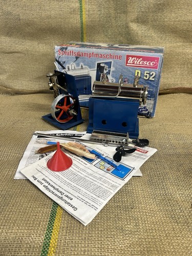 Live steam wilesco d52 - steam,
