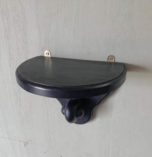 Solid mahogany wall display