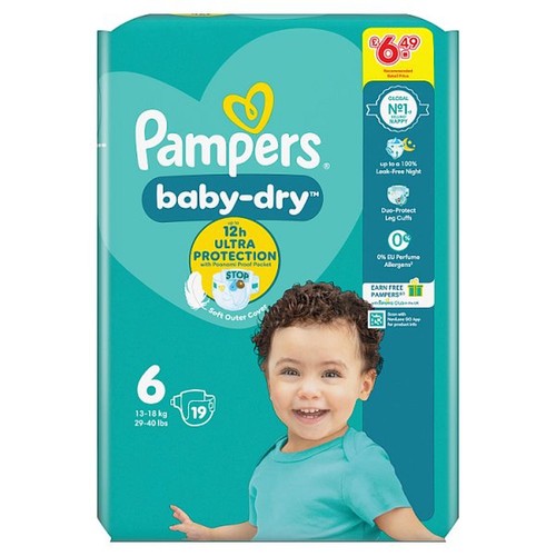 Pampers baby dry - baby-dry, 6,
