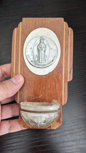 Four antique holy water - , fonts