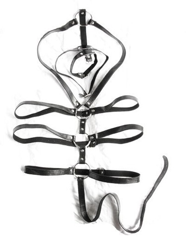 Leather strapped body - pu,