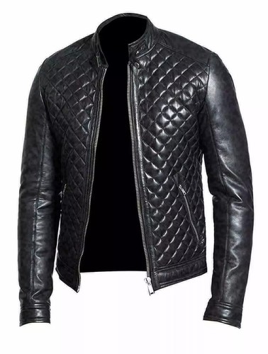 Mens black real leather - black,