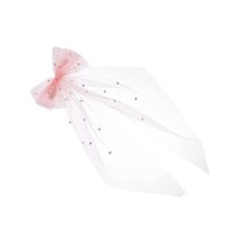 Bowknot Veil Short Wedding