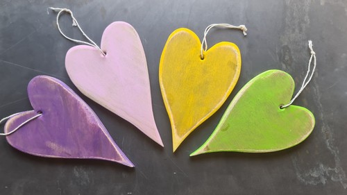 Rustic shabby chic heart - chic,