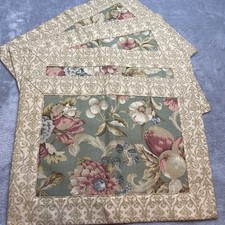 Set of 4 Vintage Tapestry