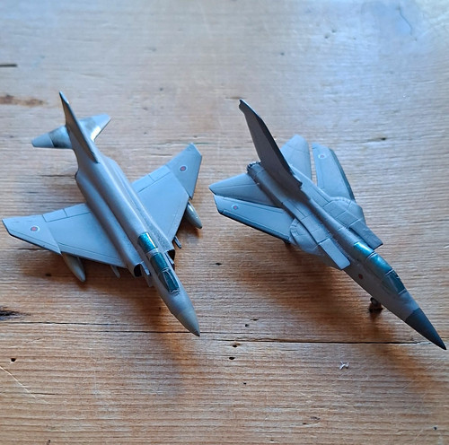 Vintage diecast jet fighter - vintage,