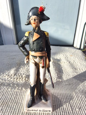 VINTAGE CERAMIC NAPOLEONIC WARS SOLDIER FIGURINE - MARECHAL de L'EMPARE