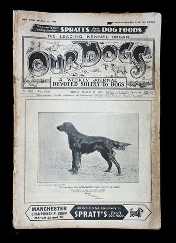 Our dogs magazine - magazine, 1939