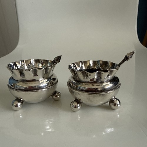 Antique salt cellars - antique,