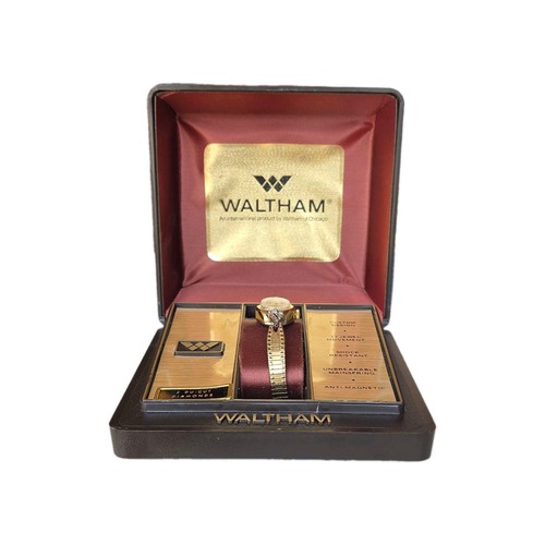 Vintage waltham watch gift - vintage, set