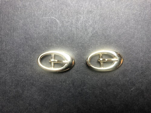 Shoe buckles gold 8mm - buckles,