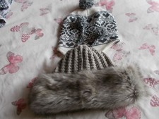 Two ladies/girls winter hats