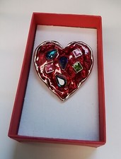 Beautiful  Crystal Red Heart