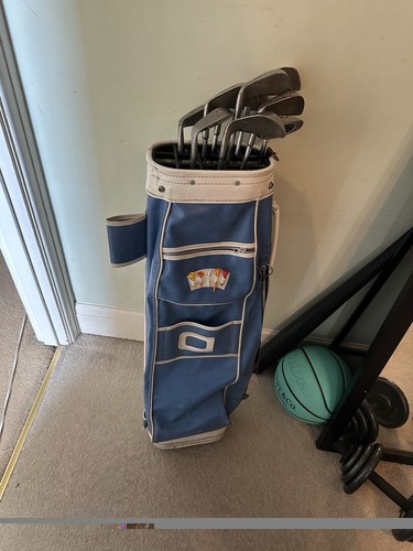 Vintage golf club set wilson - golf,