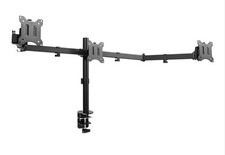 VIVO Heavy Duty Flush to Wall Triple Monitor Desk Mount, 3 Screens up to 27"