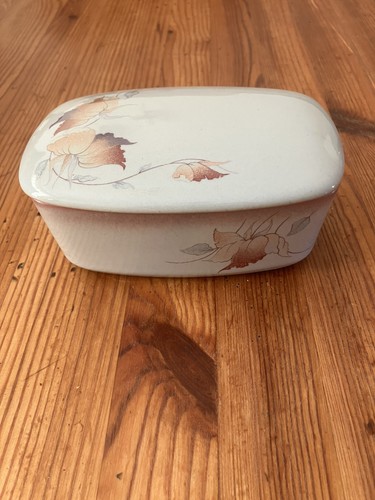 Denby twilight lidded butter - denby,