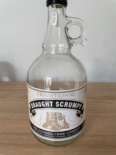The Godshill Cider Company Traditional Draught Scrumpy 1 Litre Glass Bottle