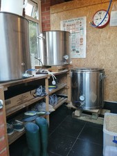 Brewbuilder home brewing setup